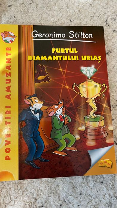 Geronimo Stilton, serie 7 cărți, vol. 3, 4, 10, 13, 16, 18, 19