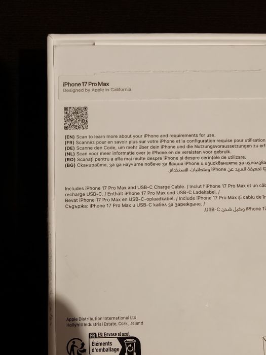 iPhone 17 Pro Max  Argintiu. Garantie.