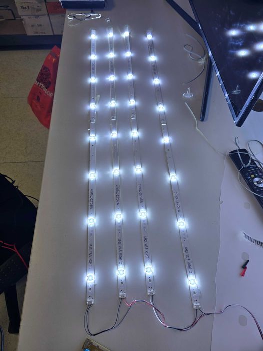 Телевизиор LG 49UH6107 на части