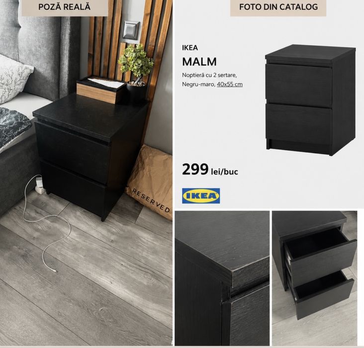 Mobila ikea / jysk / vasagle
