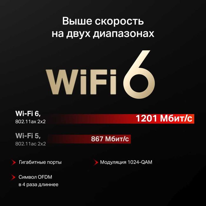 Mercusys MR60X AX1500 Wi‑Fi 6 Router