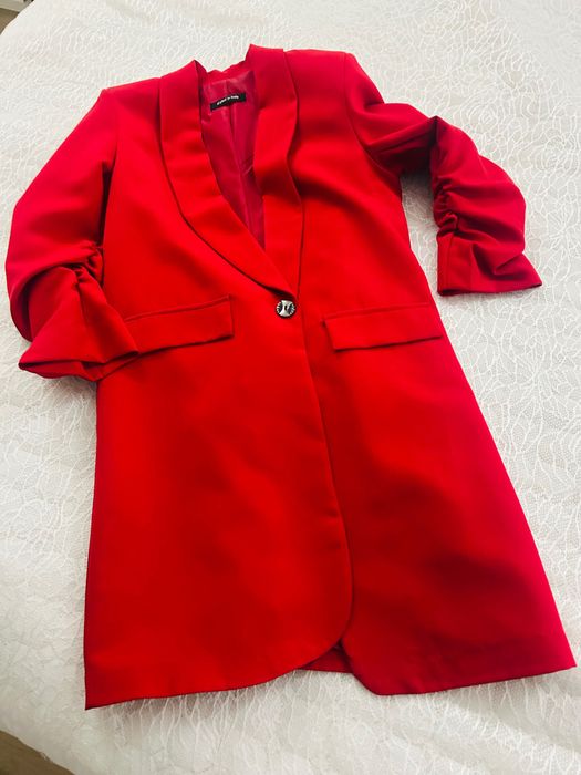 Дълго дамско сако