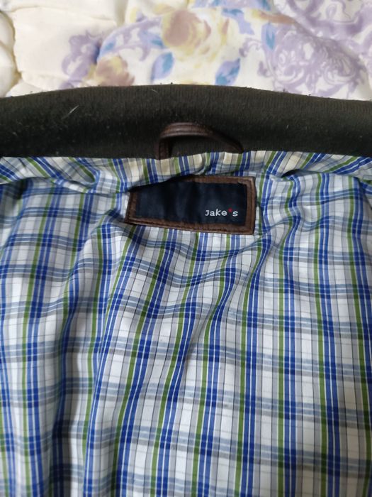 Geacă piele naturala vintage Jake*s ,mărimea M.