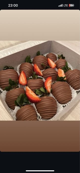 Клубника в шоколаде