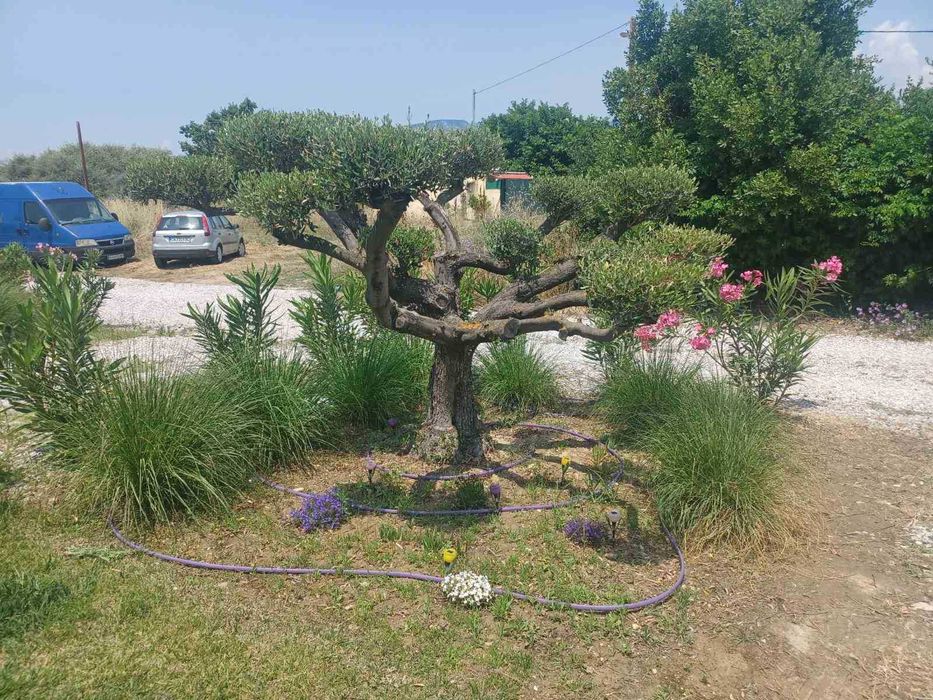 Продава нова лукс къща 72 м2 двор 557 м2 в Паралия Каряни, Гърция