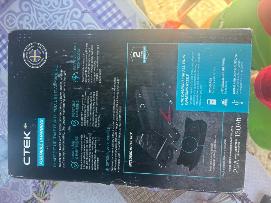 Redresor acumulatori CTEK CS FREE, 12V 20A