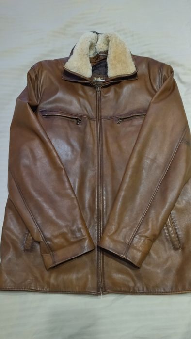 Мъжко кожено яке Л