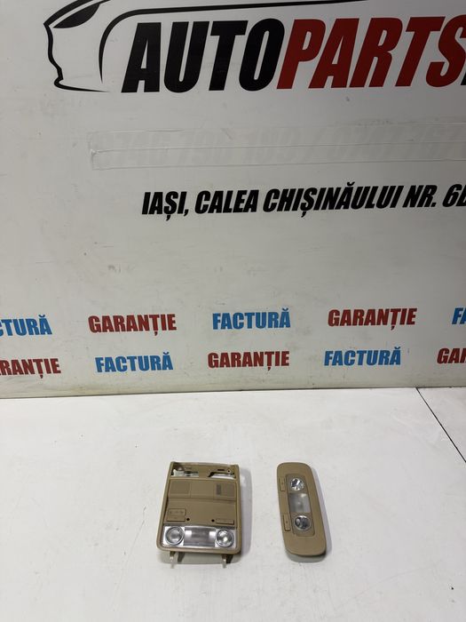 Plafoniera lampa lumini plafon fata spate Passat B6 Bej Galbena