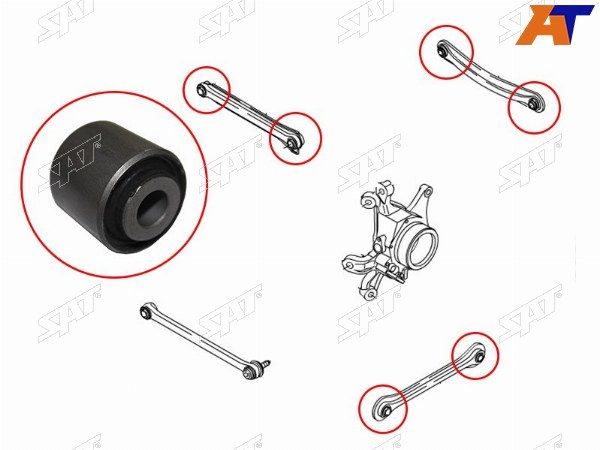 Сайлентблок Suzuki Escudo