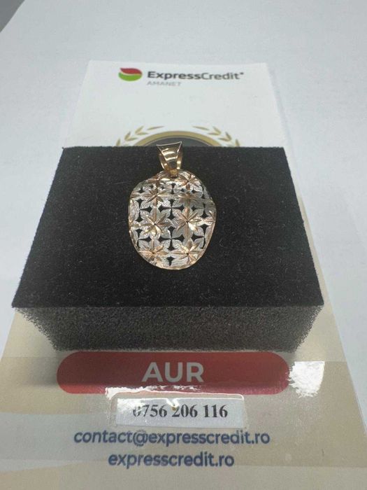 Medalion din aur 18k (68622.1/ 10 Pacurari 1) Garantie 2 ani!