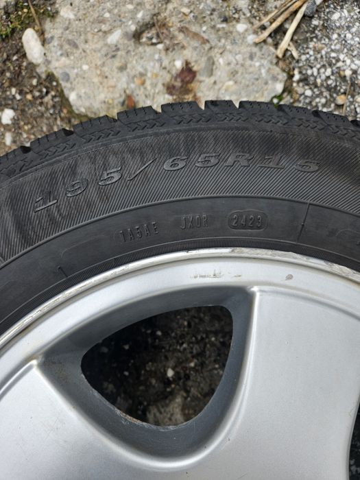 Джанти с гуми 15, 5х112, Audi, Vw, Мерцедес