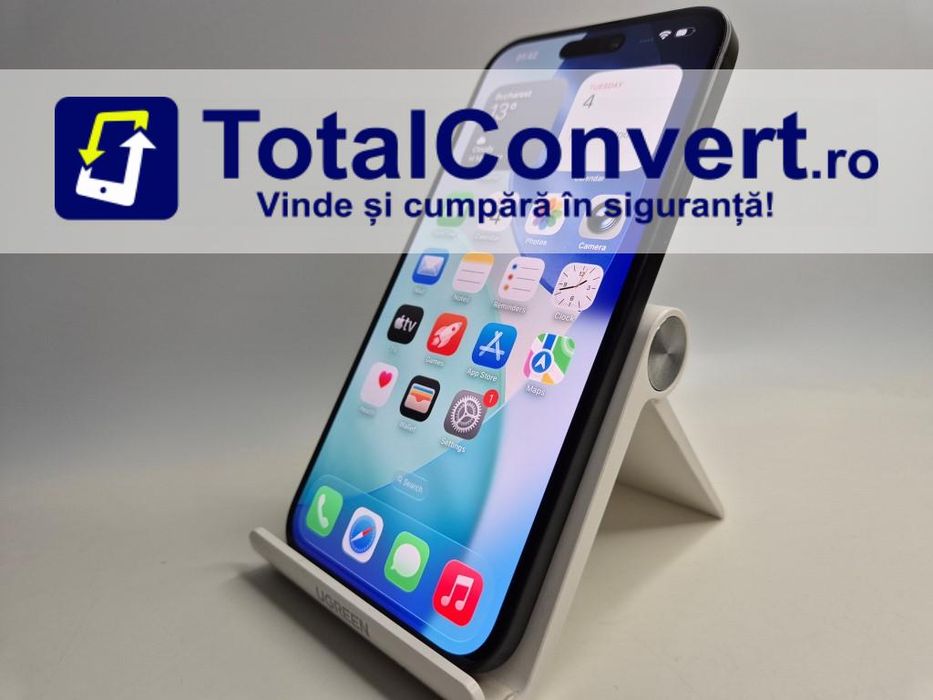 Apple iPhone 15 Plus 128GB Black 6GB, Garantie 24 luni | #D88237