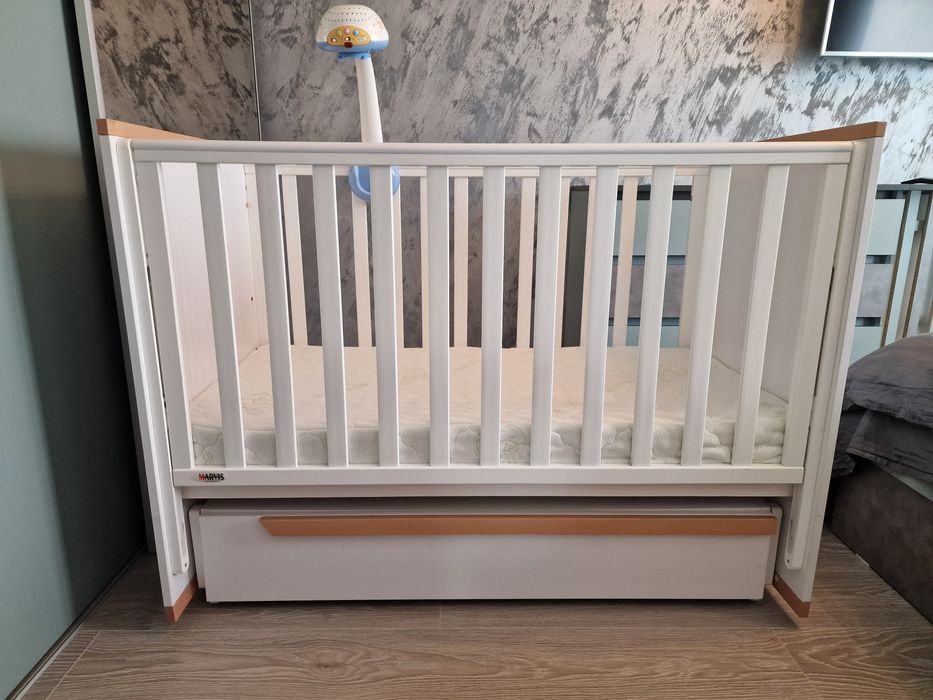 Patut copii (Marvis)Arad alb natur 120 x 60 
Patut bebelusi Arad alb 1