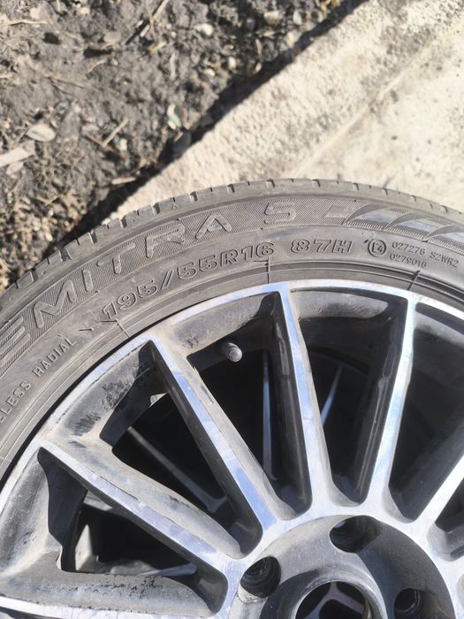 Летние резины с дисками