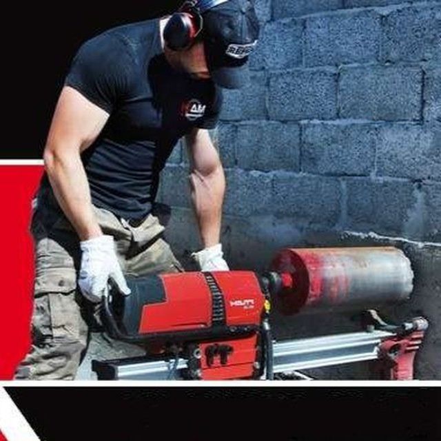 Алмазний бур битон тешамиз ва кесамиз