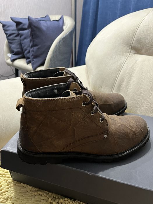 Ботинки мужские новые, натуральная кожа, р. 46.5