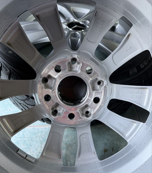 Jante aliaj R17 originale Mercedes C-Class W205 S205 C205 A205  225/50/17 M+S