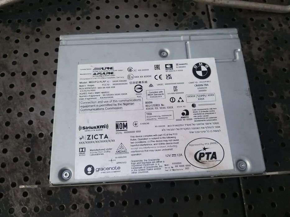 Unitate mmi bmw seria 1 f40 15614210 2022dp3911 6512ci5a84b7301