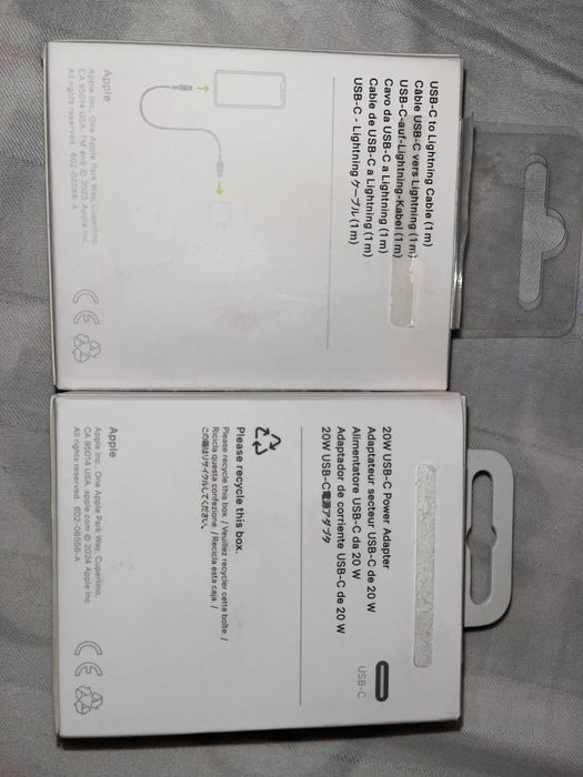 Зарядки от айфон оригинал