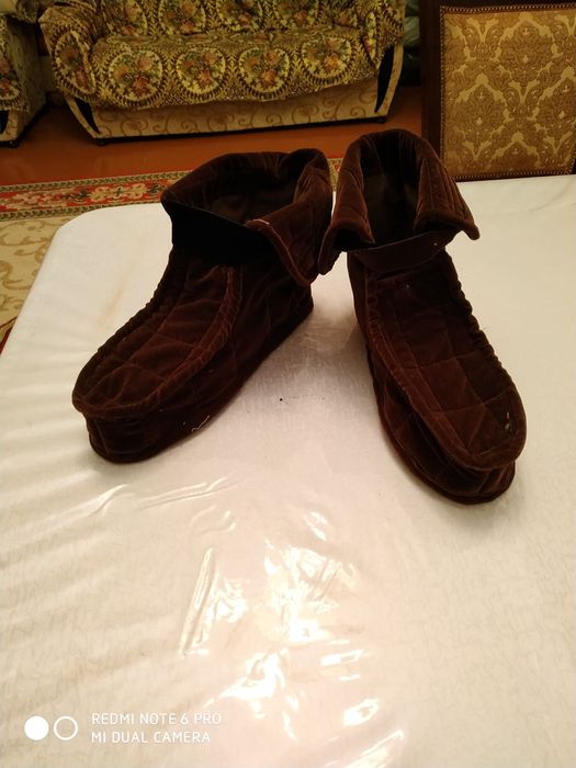 Тапочки из верблюей шерсти