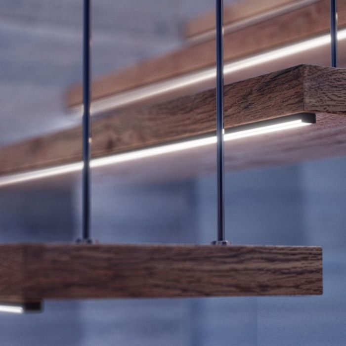 Алюминиевый профиль для светодиодных лент LUMINES (Польша)