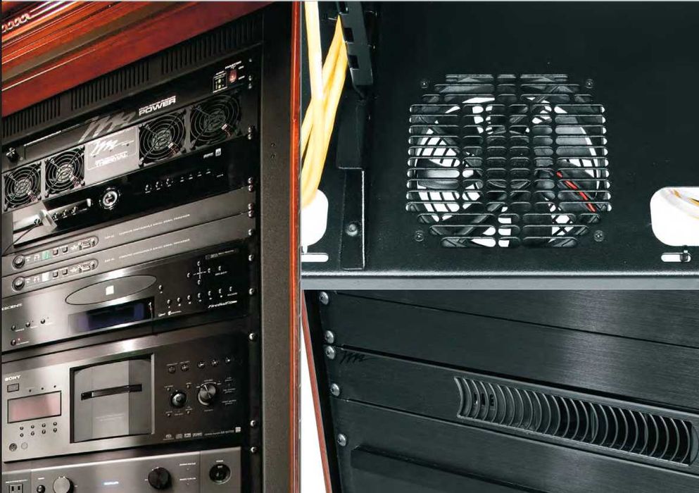 Нов Middle Atlantic IQBP-2 охлаждане за 19" шкафове 100 CFM 32 dB