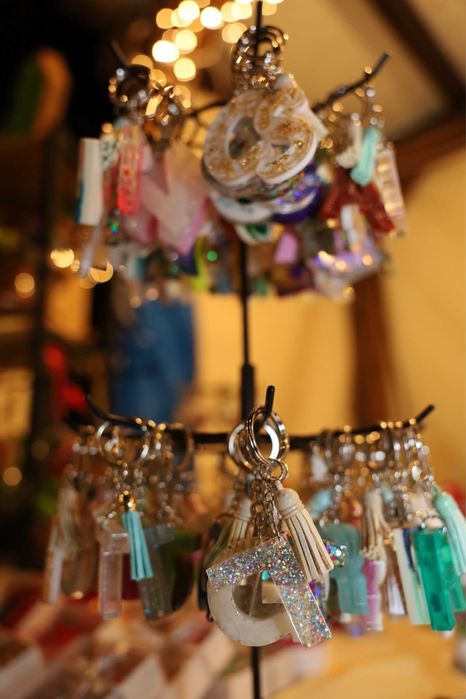 Ключодържатели от епоксидна смола.