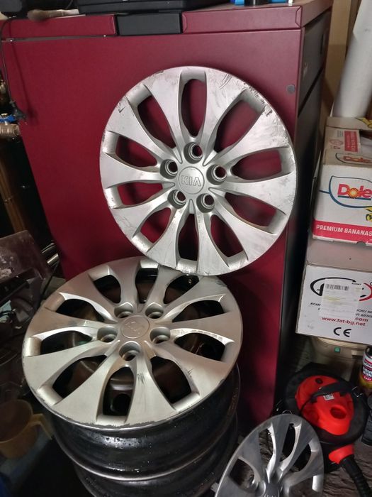 16 цолови Стоманени джанти  5х114.3/16