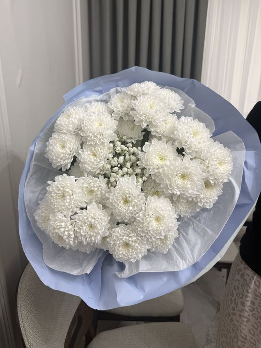 Букет из хризантем