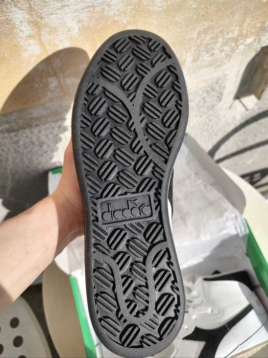 Adidași Diadora Mi Basket Used High - Noi/Nepurtaț + Cutie - Mărimea 42 (Piele Naturală)