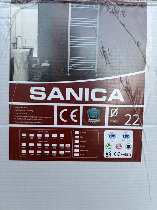 Radiator SANICA port-prosop 500X1200