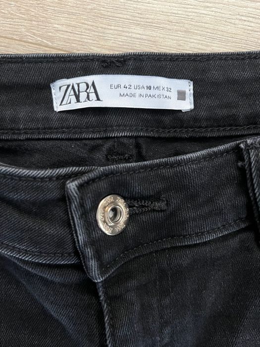 Черни скини дънки Zara - размер 42, нови без етикет!