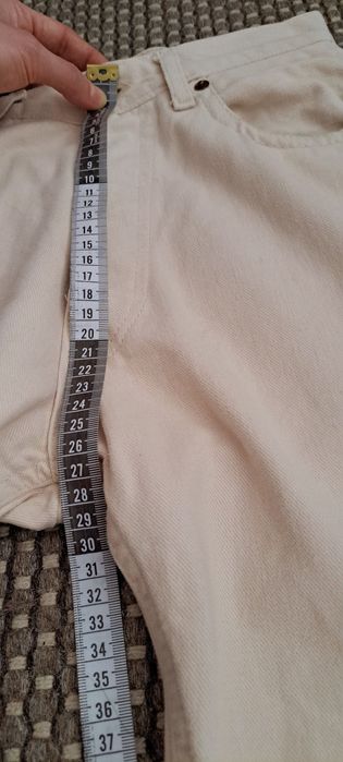 Jeans Levi's 501 W27 W28 (XS) alb ivoire