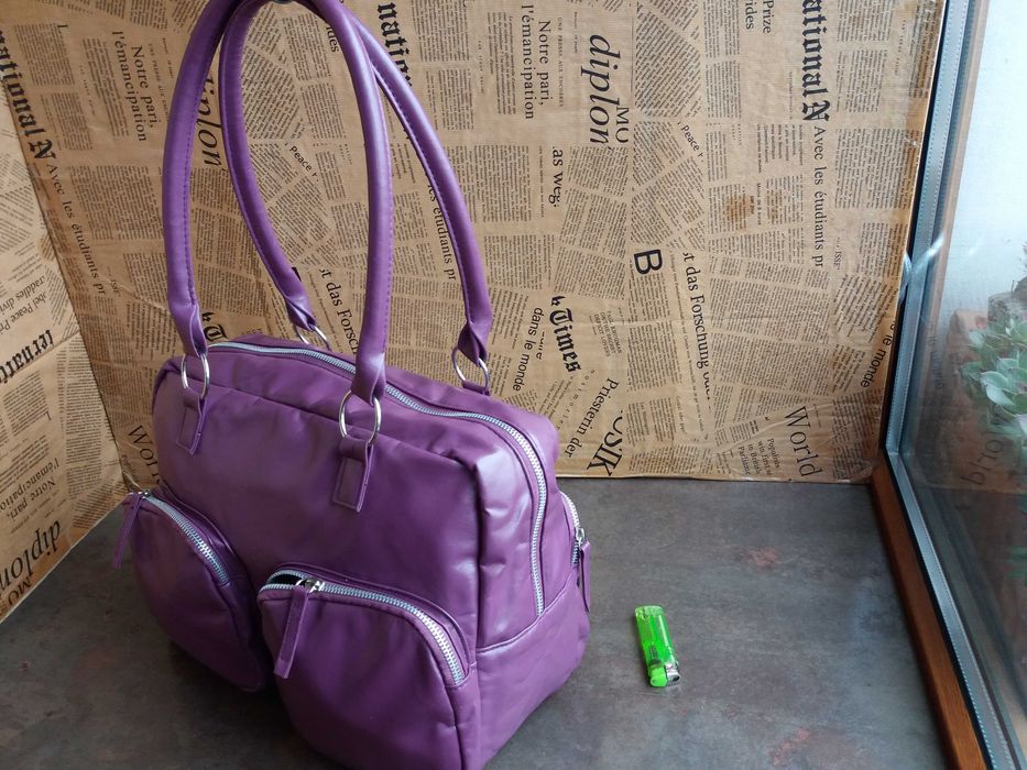 дамска чанта,лилава,цикламена,розова