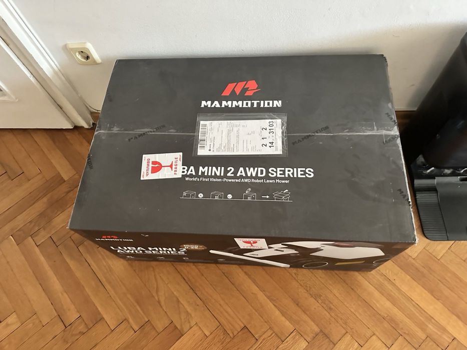 Luba mammotion mini 2 AWD косачка робот с гараж