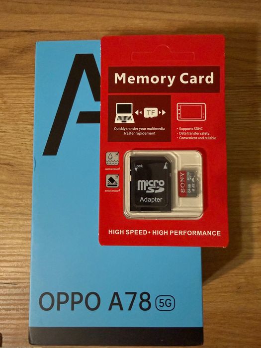 Oppo A78 5G Чисто нов (Подарък за мишка+ Micro Sd Card 64 Gb)