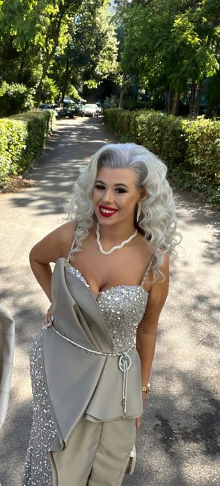 Rochie de ocazie deosebită material turcesc de înaltă calitate!!!