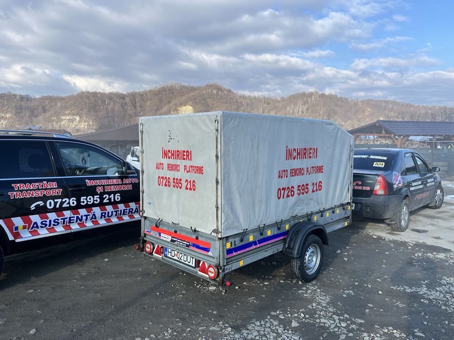 Inchiriez remorca platforma remorca de inchiriat platforma