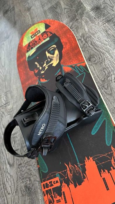 Placa Nitro Cinema 2017 162cm Legaturi Nitro Rambler L Husa Burton