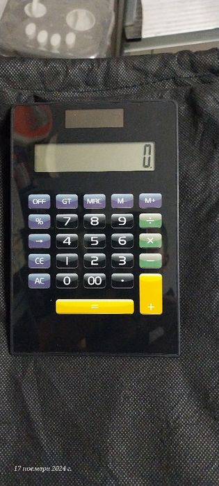 Дигитален гумен/пластмаса  калкулатор