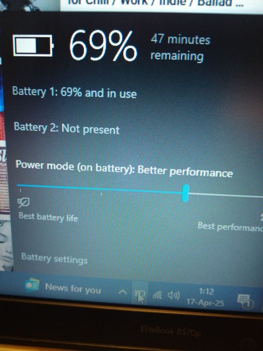 Laptop HP Elitebook 8570p