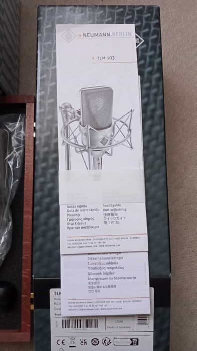 Лучший микрофон NEUMANN TLM 103! Оригинал!!!