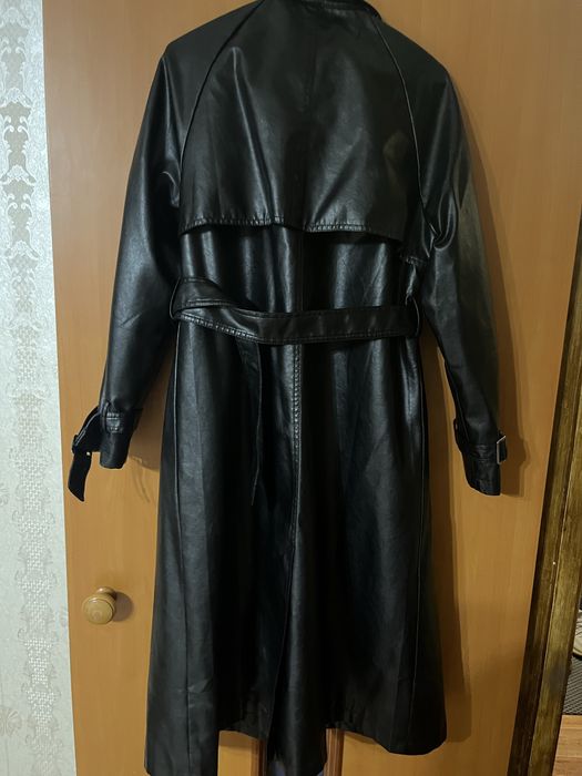 Тренч женский экокожа