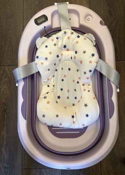 Cadita Pliabila cu Perna de Baie