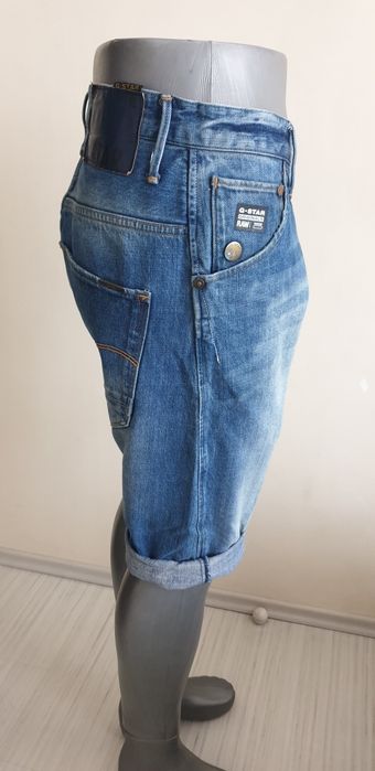 G - Star Arc 3D Loose Jeans Short 32 ОРИГИНАЛ! Мъжки Къси Дънкови Пант