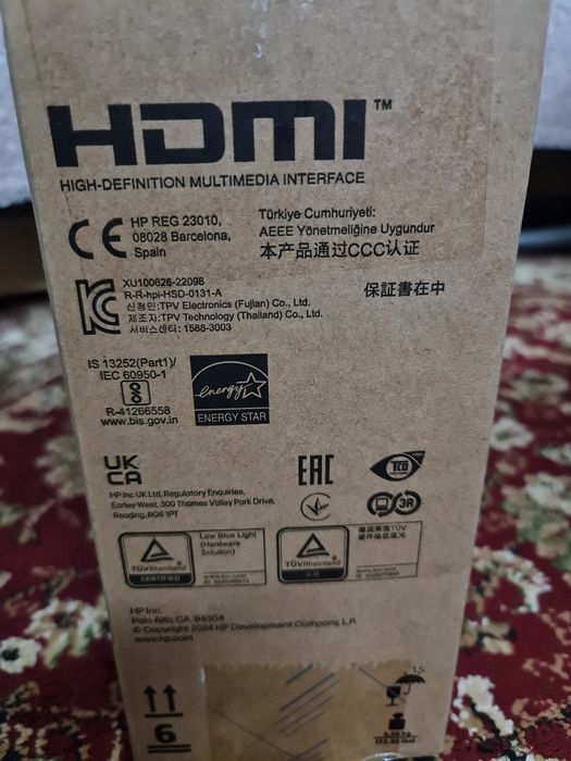 Монитор Hp 23 дюйма.