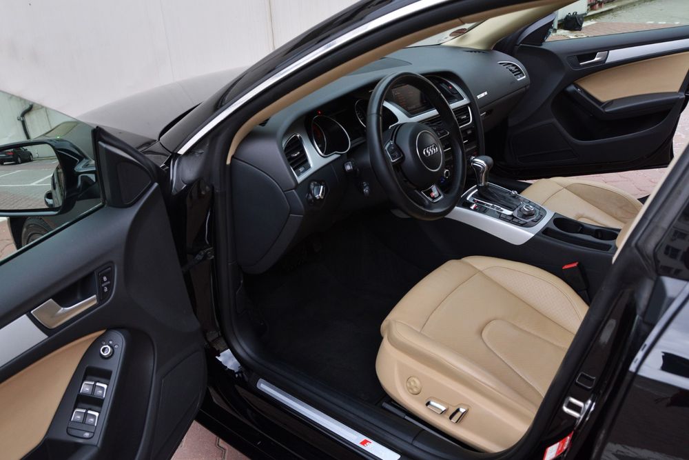 Audi A5 S line individual 2.0d 190cp Eur6 Ventilație Garanție Led navi