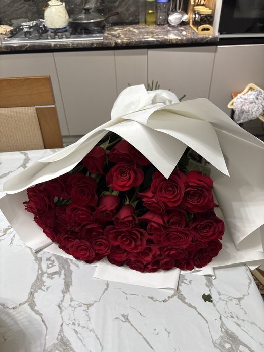 Цветы:31шт 1метр