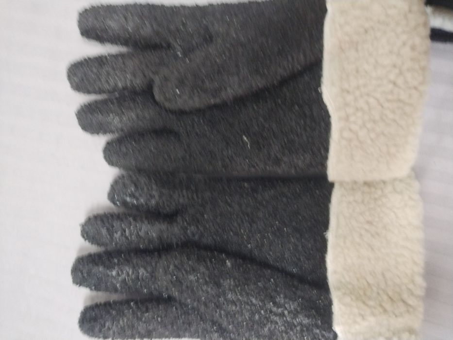 Перчатки коженные