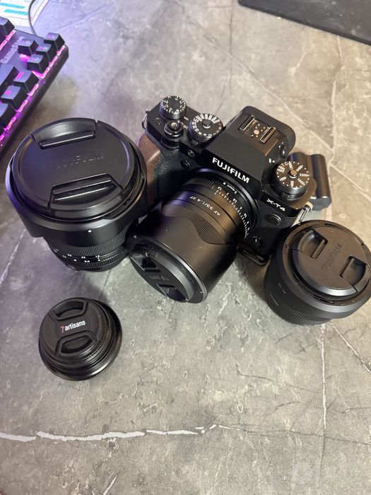 Fujifilm xt4 + 4 объектива